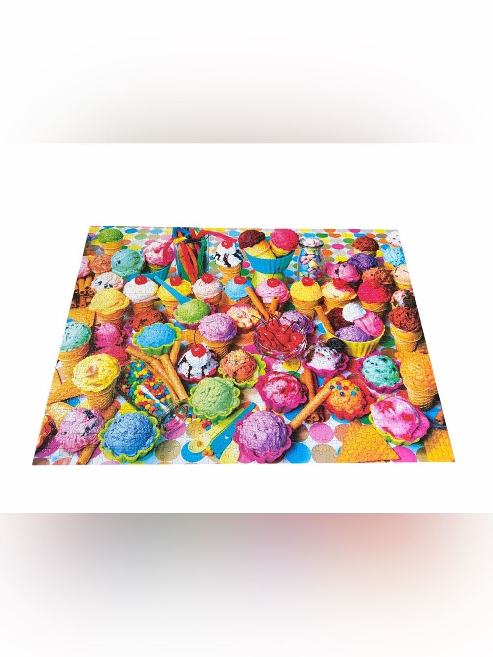 Colorful Ice Cream Jigsaw Puzzle 1000pcs No Box